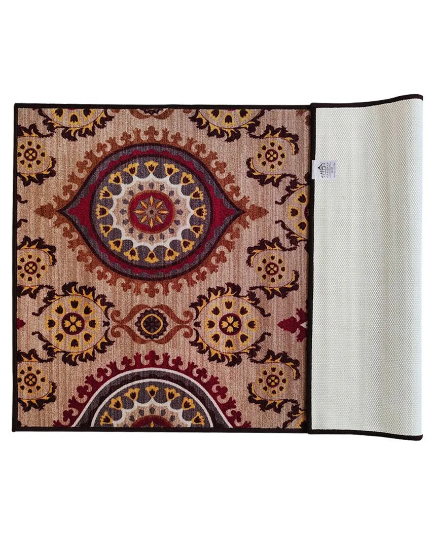 Persian Premium Anti Slip Printed Carpet | Multiple Colors | 5 x 3 ft