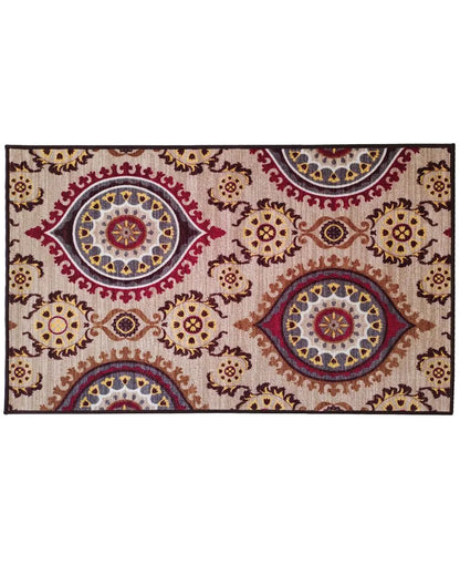 Persian Premium Anti Slip Printed Carpet | Multiple Colors | 5 x 3 ft