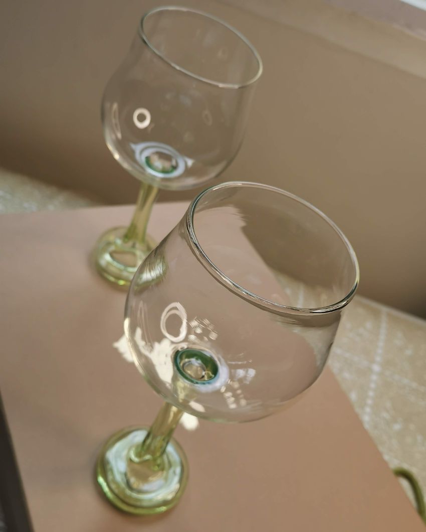 Shiny Gleaming Wine Glasses | Set Of 2