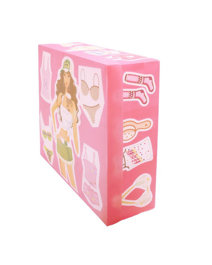 Pink Polypropylene Storage Box Case | 14 x 14 inches