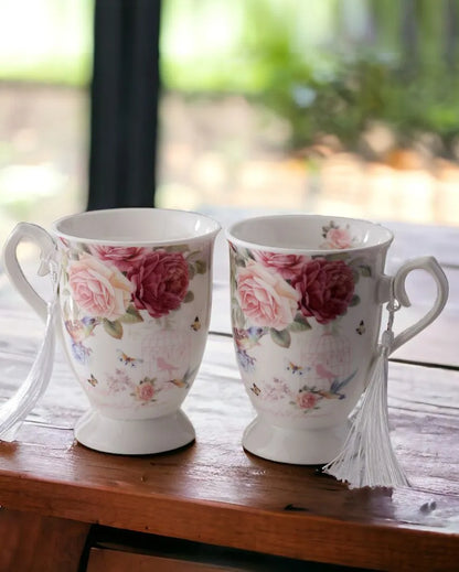 Roses Teacups | Set of 2