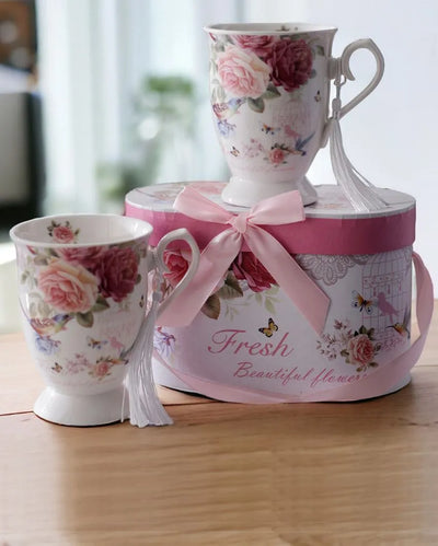 Roses Teacups | Set of 2