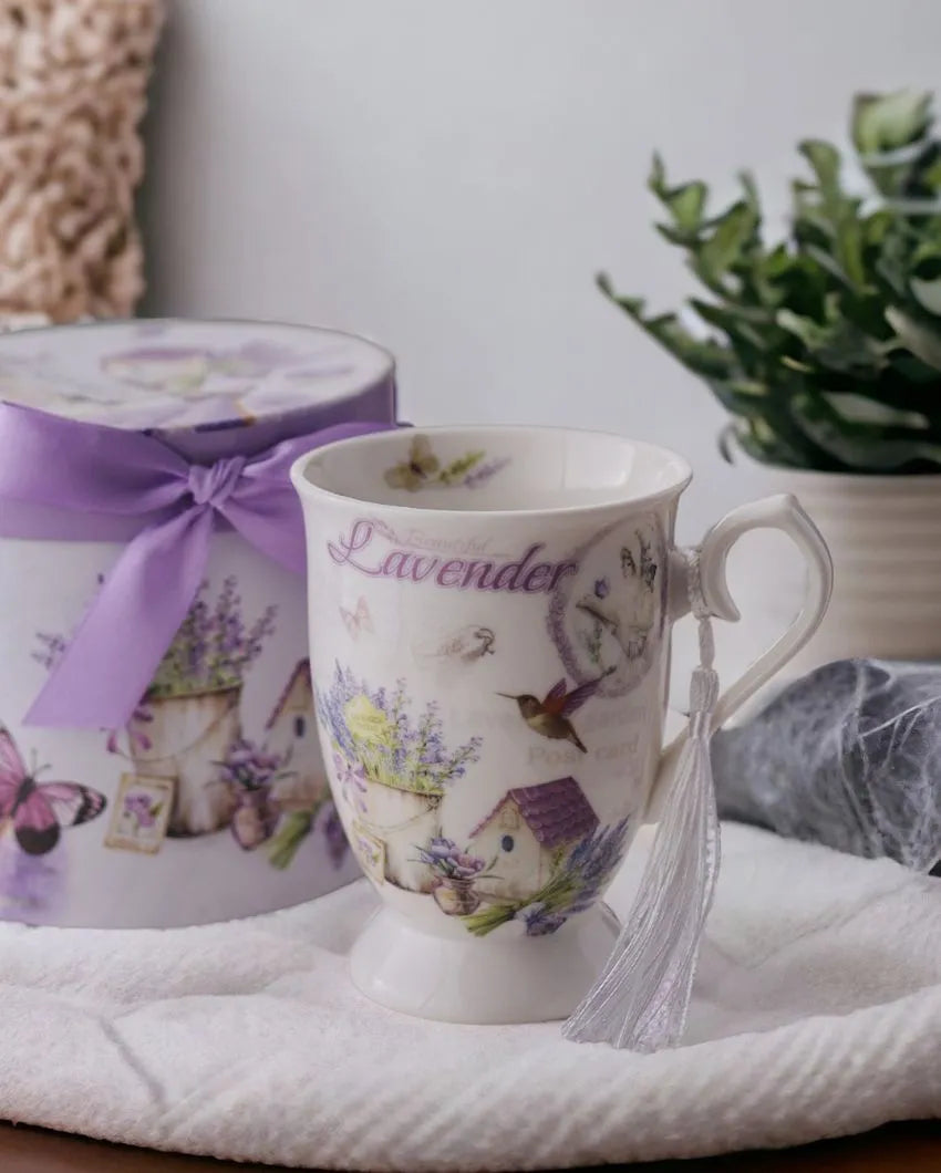 Countryside Lavender Teacup | Set of 2