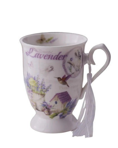 Countryside Lavender Teacup | Set of 2