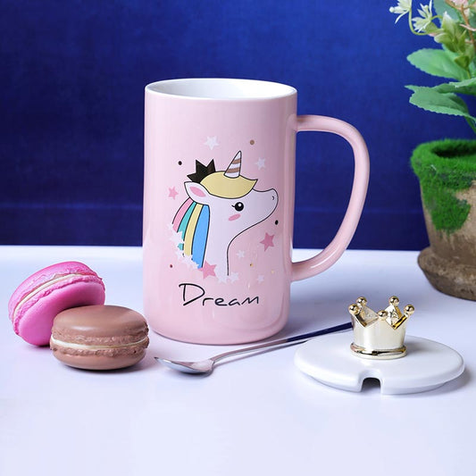 Pastel Pink Unicorn  Dream Mug | 400ml Default Title