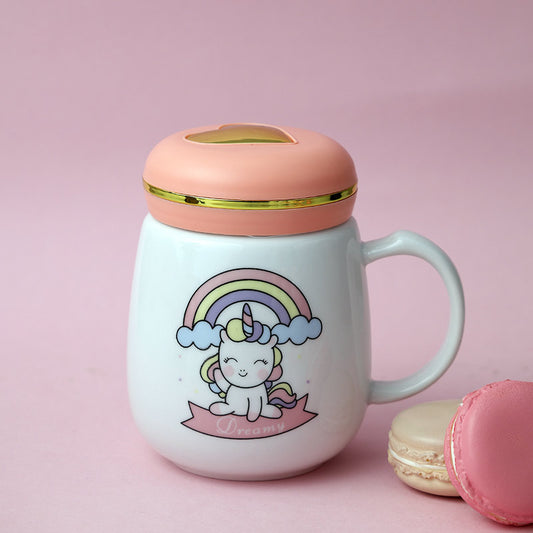 Baby Unicorn  Rainbow Mason Jar | 400ml Default Title