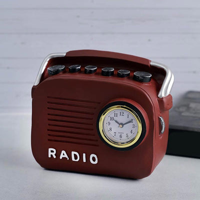 Quirky Resin Vintage Radio Decoration Accent