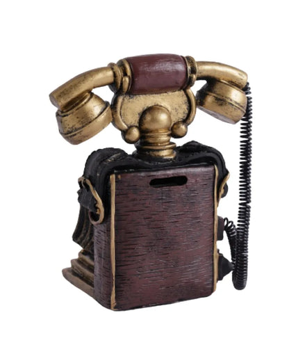 Vintage Telephone Tabletop Decor Showpiece