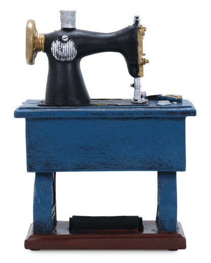Rustic Sewing Machine Decorative Showpiece