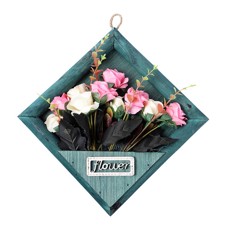 Victoria in  Green Wall Hanging Flower Frame Default Title