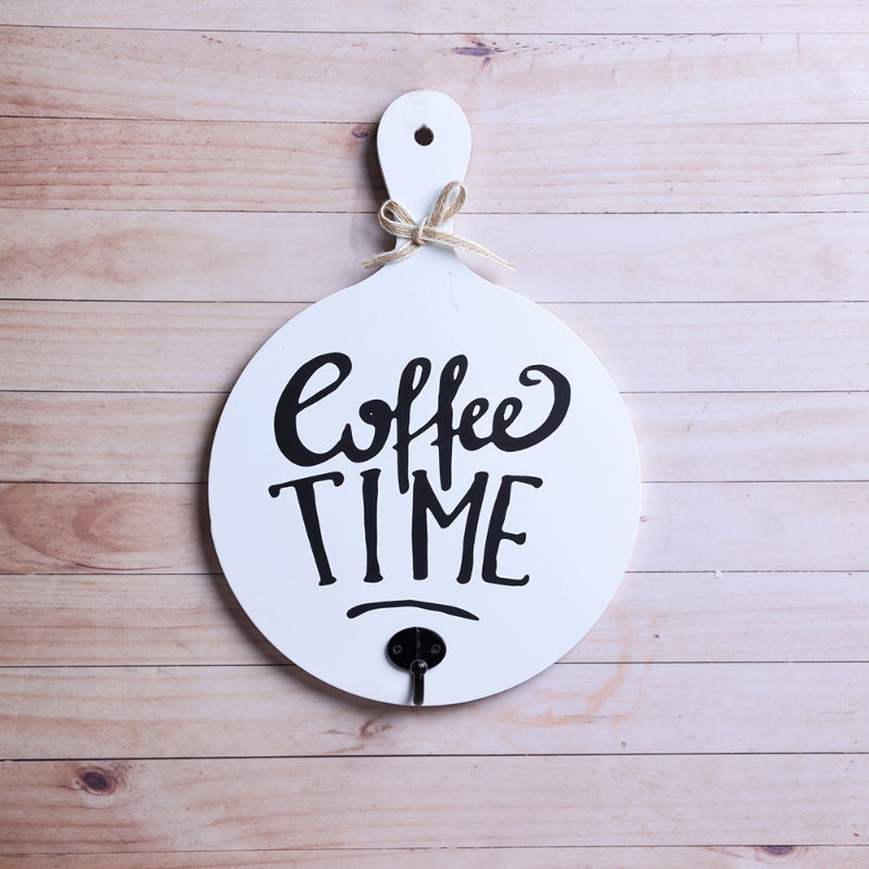 Coffee Time Wall Hanging Key Holder Default Title