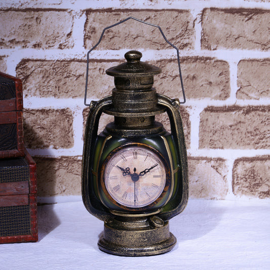Vintage Lantern Tabletop Clock Default Title