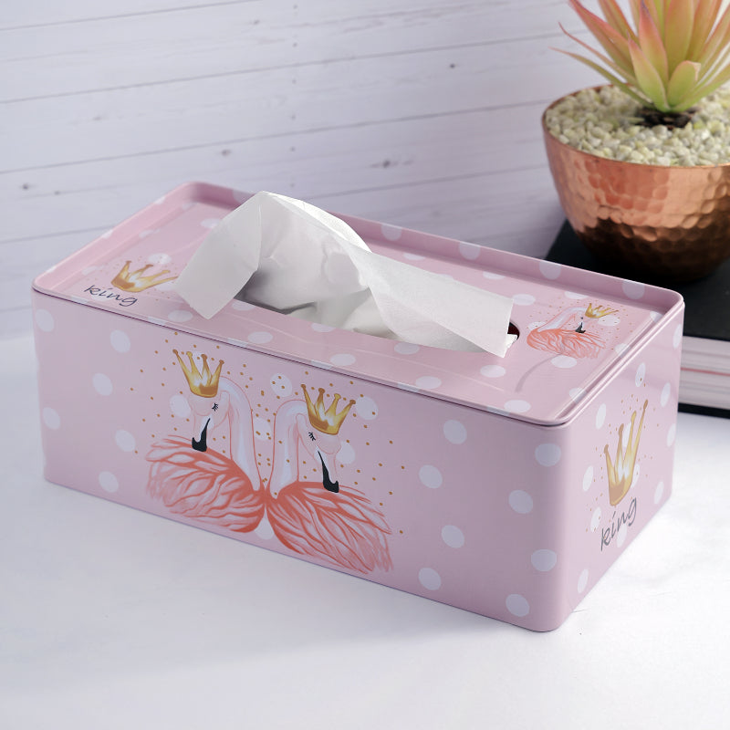 Flamingo Tissue box | Rectangle, Square Rectangle