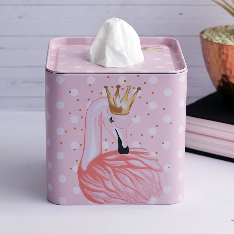 Flamingo Tissue box | Rectangle, Square Square
