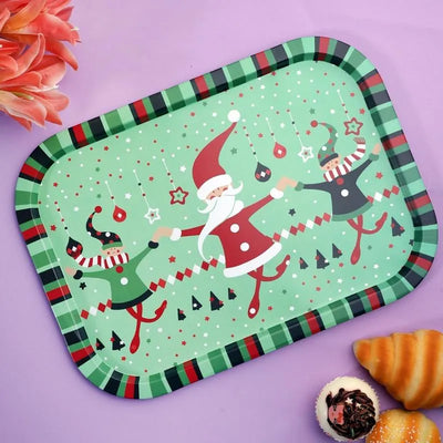 Santa & The Elves Tray | Set Of 2 Default Title