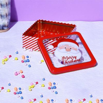 Cute Santa Claus Cookie Box Default Title