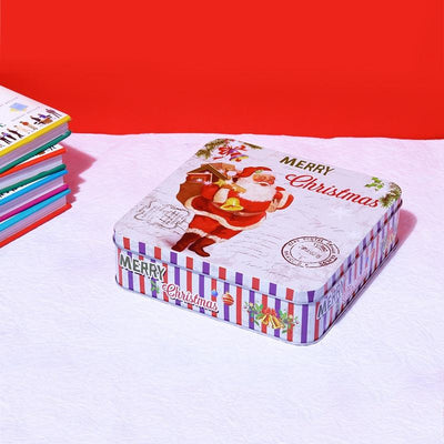 Vintage Santa Claus Gift Box Default Title