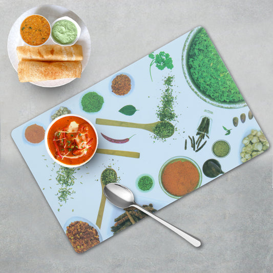 Green Spices Tablemats | Set Of 6 Default Title