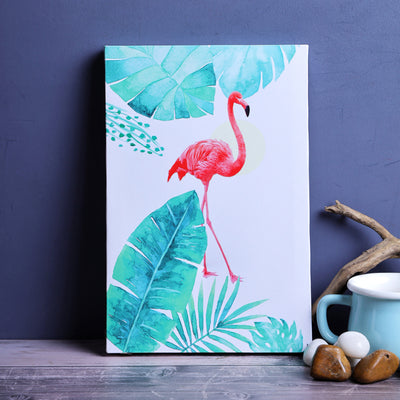 Tropical Flamingo Borderless Frame Default Title