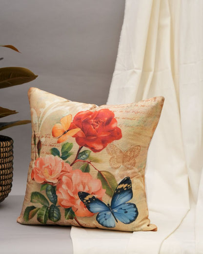 Blossom Breeze Cushion Cover | 16 x 16 inches