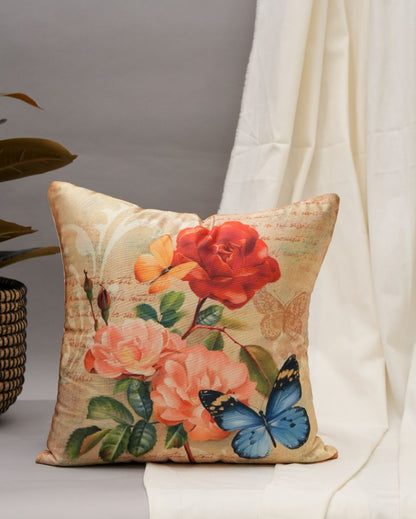 Blossom Breeze Cushion Cover | 16 x 16 inches