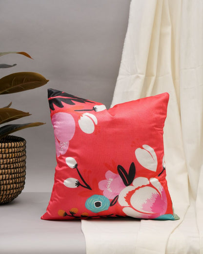 Vivid Blossom Cushion Cover | 16 x 16 inches