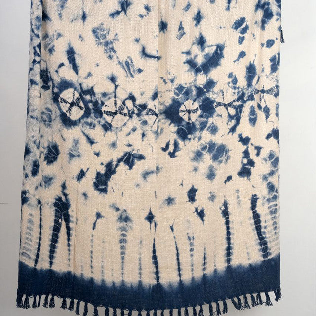 Abstract Tie dye Throw | 50 x 60 inches