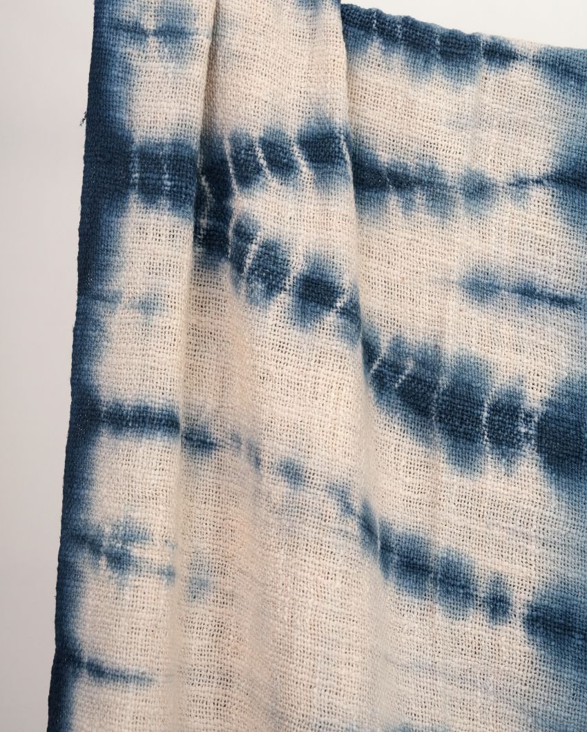 Oceanic Whimsy Tie dye Throw | 50 x 60 inches