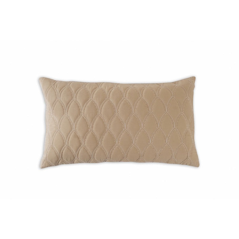 Sand Archway Quilted Cotton Cushion Cover | 20 x 20 inches , 16 x 16 inches , 12 x 20 inches , 12 x 12 inches