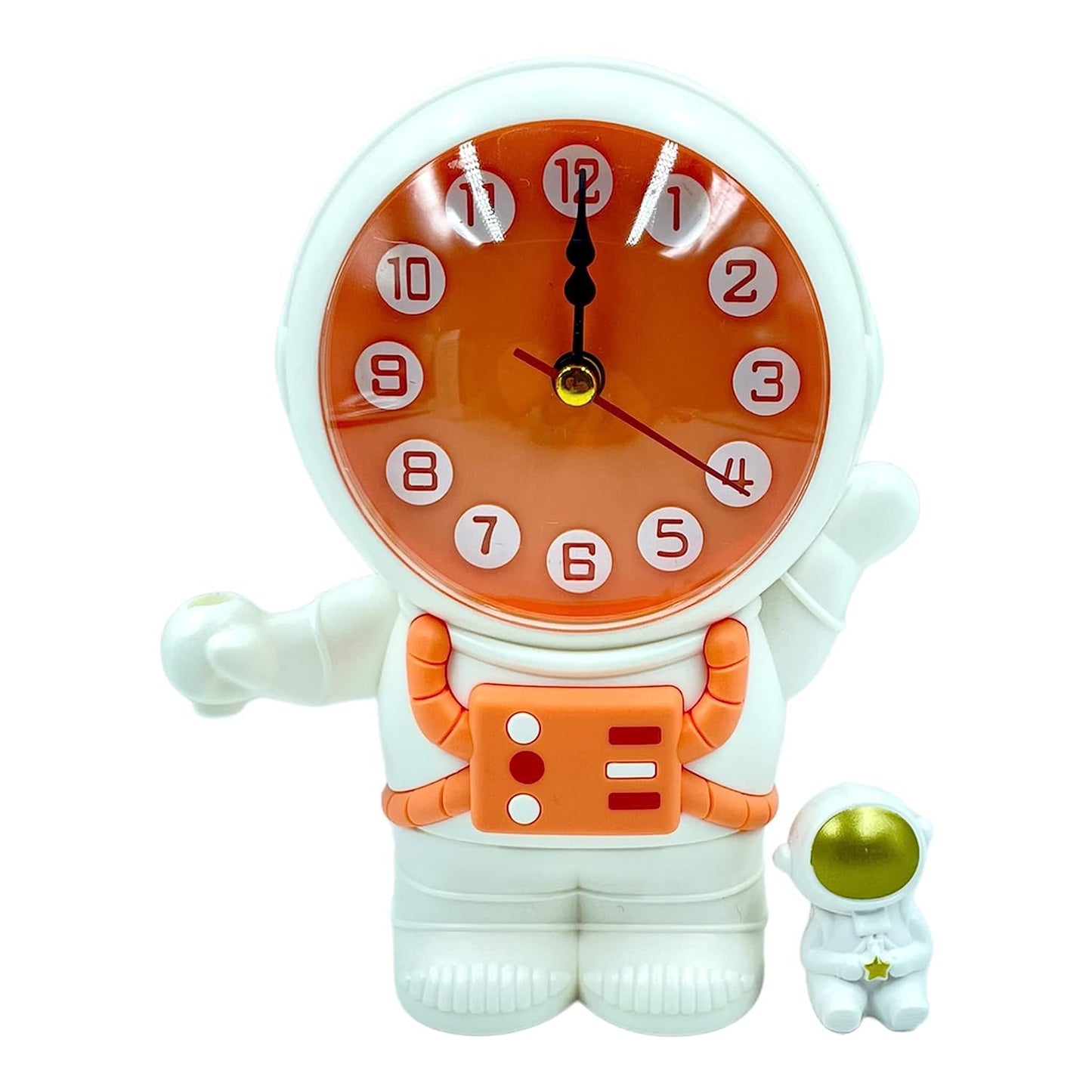 Astronaut Study Alarm Clock For Kids | Multiple Colors | 6 x 4 x 3 inches