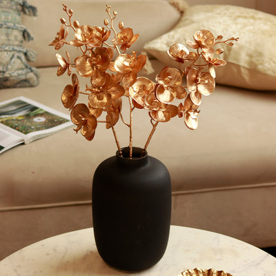 Gold Orchid Stems | Set of 3