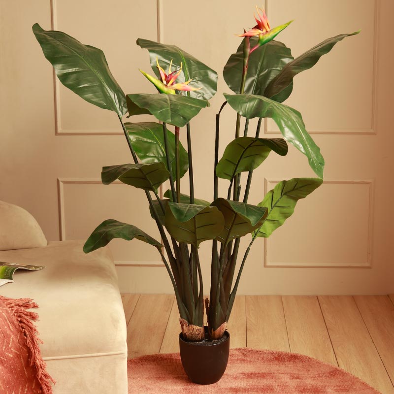 Birds of Paradise Artificial Plant | 4 ft. tall