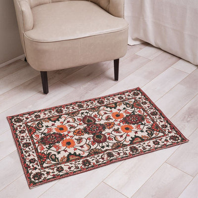 Cotton Jaisalmer Printed Rug | 35 x 23 inches