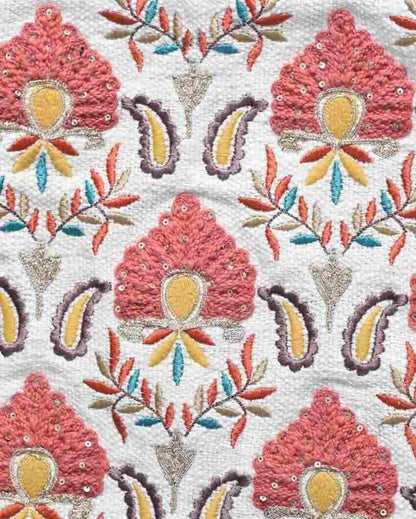 Summer Garden Cotton Cushion Cover | 20 x 12 inches