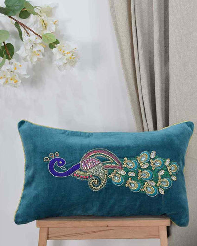 Mayura Cotton Cushion Cover | 20 x 12 inches