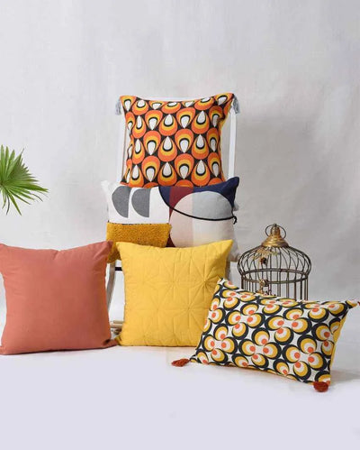 Chicago Cotton Cushion Covers | 5 Pieces