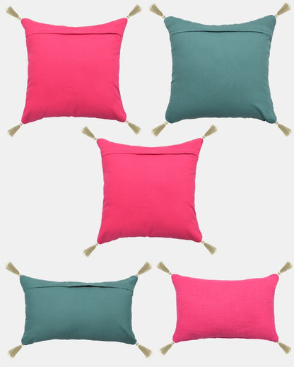 Jashan Cotton Cushion Covers | Set Of 5