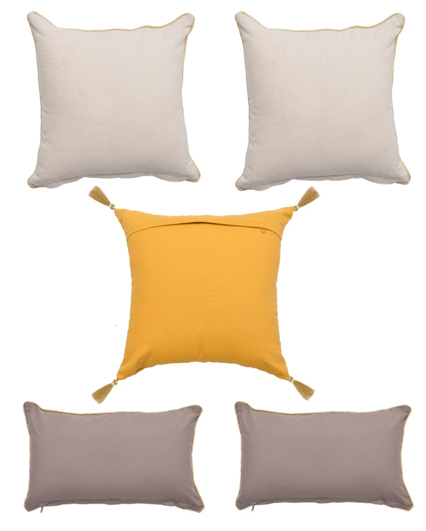 Sudarshan Cotton Cushion Covers | 5 Pieces