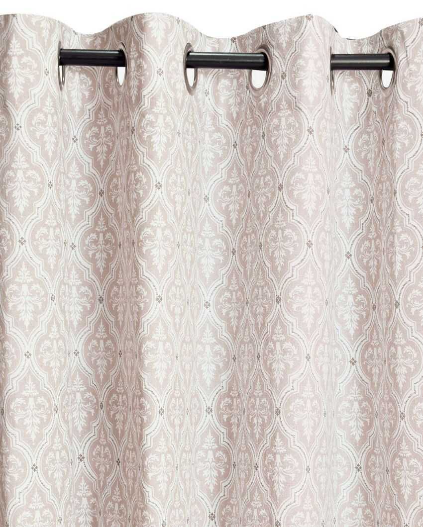 Harper Printed Cotton Curtains | Set Of 2 | 7 x 4.4 ft