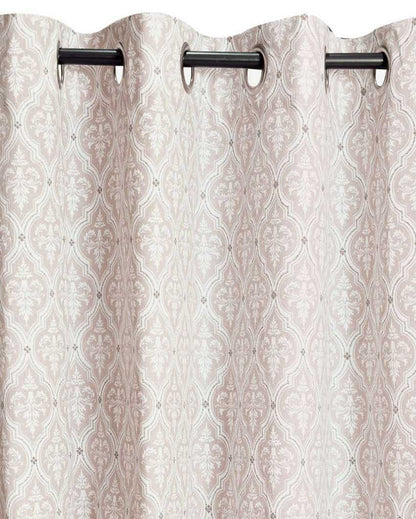 Harper Printed Cotton Curtains | Set Of 2 | 7 x 4.4 ft