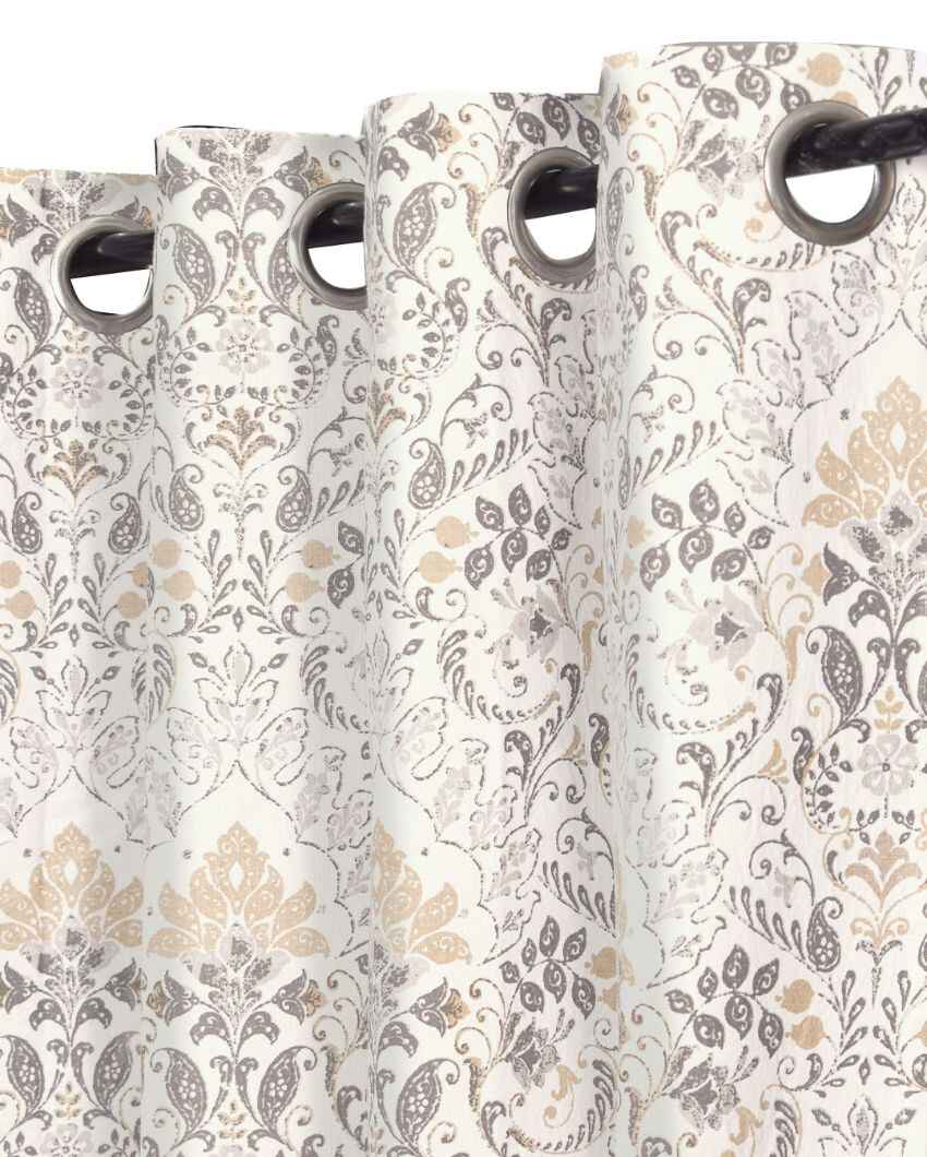 Charlotte Cotton Printed Curtains | Set Of 2 | 7 x 4.4 ft