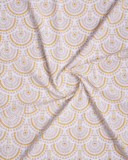 Sunny Polyester Cotton Printed Door Curtain | Set of 2 | 7 x 4 Feet