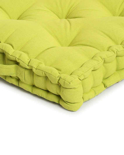 Nature Green Matlas Cotton Floor Cushion