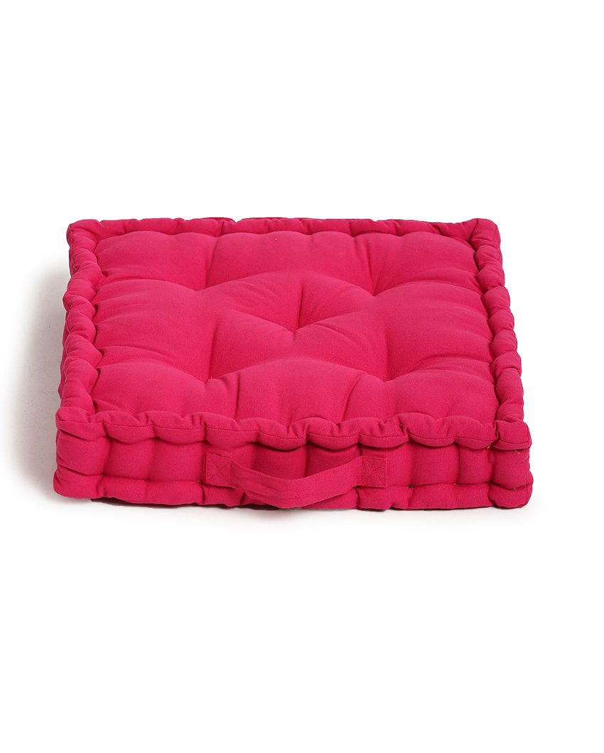 Rosy Matlas Cotton Floor Cushion