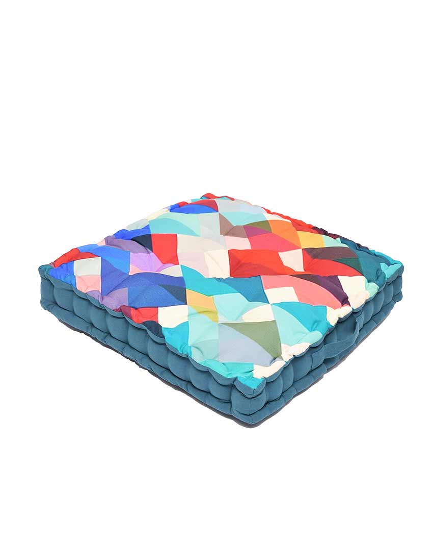 Digitally Printed Polycotton Floor Cushion