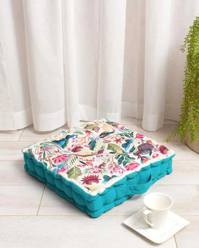 Juno Digitally Printed Polycotton Floor Cushion