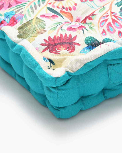 Juno Digitally Printed Polycotton Floor Cushion