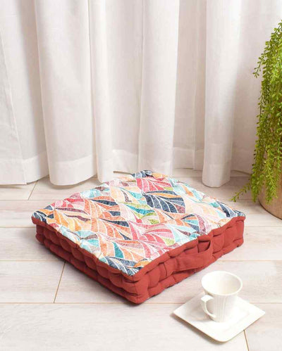 Avery Digitally Printed Polycotton Floor Cushion