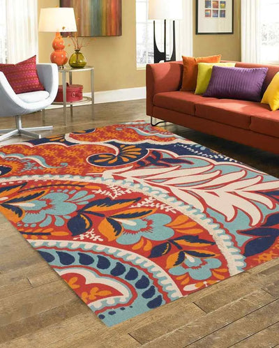 Celina Printed Cotton Carpet | 67 x 47 inches