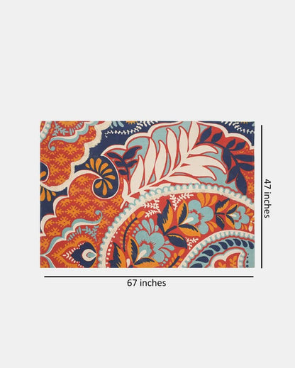 Celina Printed Cotton Carpet | 67 x 47 inches